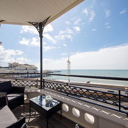Panoramic Sea Views In Beachfront Apt W Balcony Bognor Regis Ngoại thất bức ảnh
